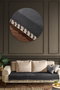 L'essentiel linge de maison Funda de Sofá Asya - Negro 115 x 200 cm